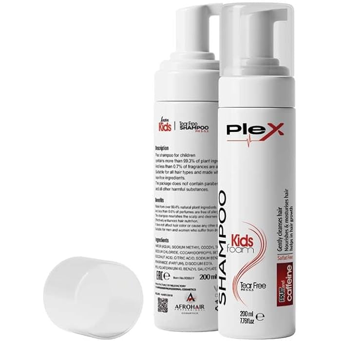 Plex Foam Shampoo for Kids 200 ml - Image 1